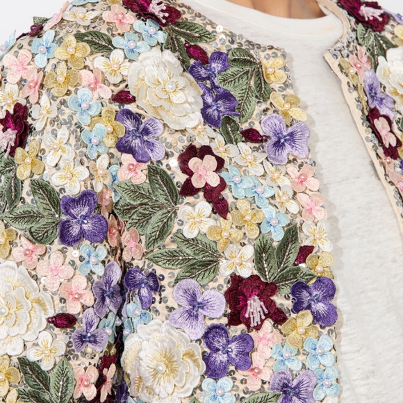 Alice + Olivia Kidman Embellished Jacket — New in Box! (XS) - Picture 3 of 4